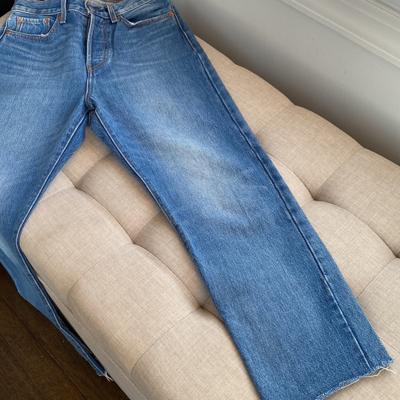 Levi’s Wedgie Straight Cropped - Medium wash - Picture 6 of 9